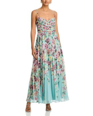 Pleated Floral Guest of Dress - Exclusive | Bloomingdale's (US)