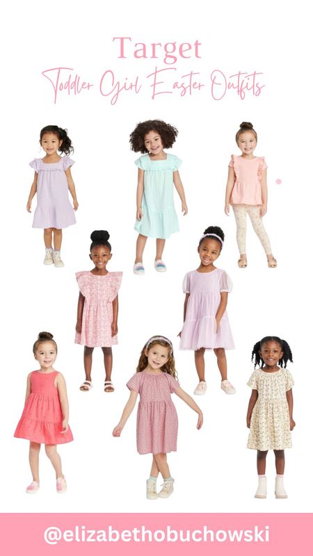 Cute toddler girl Easter outfits from Target 🐰💗

#LTKkids #LTKSeasonal #LTKfamily