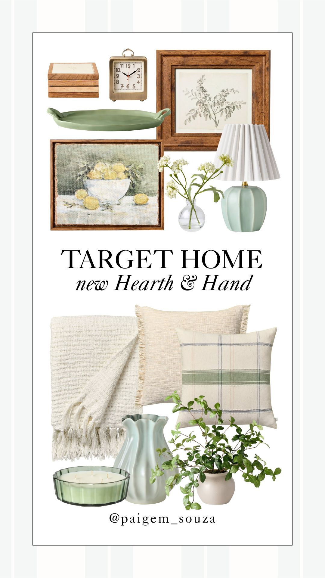 New Hearth & Hand with Magnolia spring collection at Target 🌿

Target home finds, affordable decor, lamp, florals, spring time, new year home refresh, wall art, decor under $50



 

 #LTKHome #LTKFindsUnder50 #LTKFindsUnder100