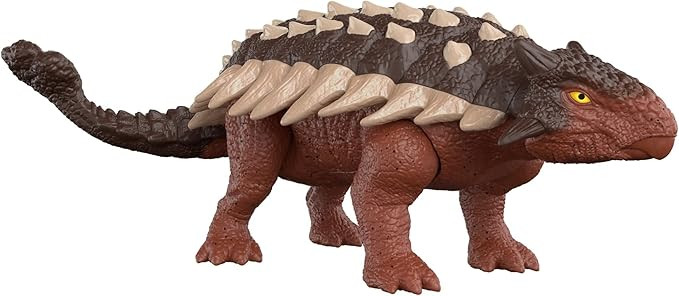 Mattel Jurassic World Dominion Roar Strikers Ankylosaurus Dinosaur Action Figure with Roaring Sou... | Amazon (US)