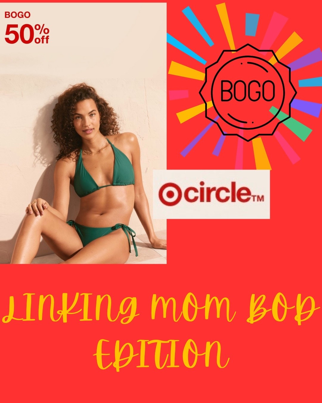 BOGO 50% off Target Swim for the whole family! 
Linking some of my top picks that are mom bod approved!

#LTKootd #LTKmomlife #LTKSeasonal