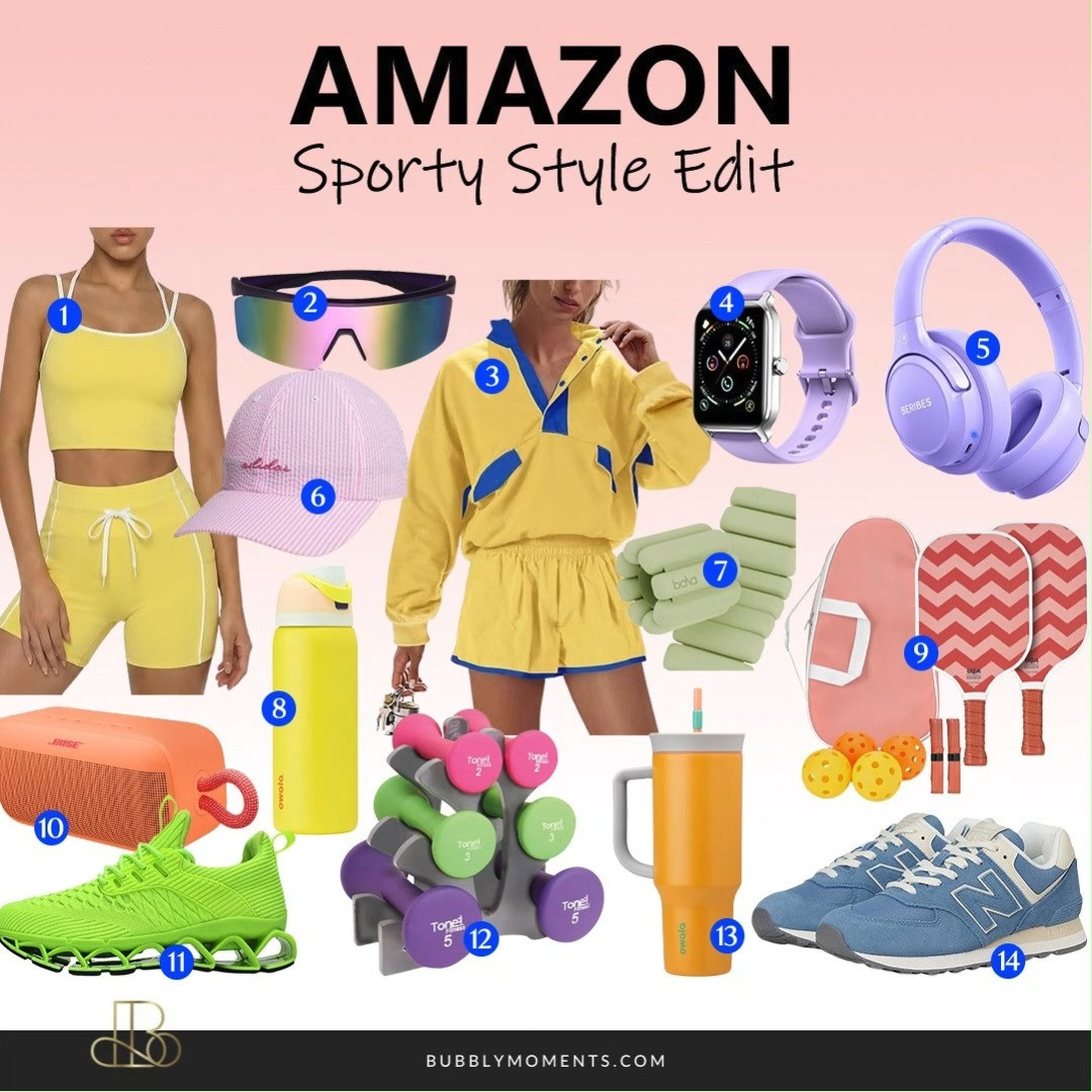 Check out this Women’s Sporty Style Edit from Amazon! Find comfy and stylish activewear for workouts, walks, travel, or everyday wear. From leggings and matching sets to sneakers, jackets, and sporty accessories, these picks are easy to mix and match for any casual look. If you're looking to refresh your wardrobe, these Amazon finds are worth saving. Tap to shop your favorites and save this post for outfit inspiration!
#LTKActive #LTKootd #LTKFinds #AmazonFinds #AmazonFashion #SportyStyle #Athleisure #Activewear #WorkoutOutfit #GymStyle #CasualStyle #EverydayStyle #WomenStyle #OOTD #FitnessFashion #Sneakers #ComfyStyle #FashionInspo #TrendingNow #StyleInspiration #ShopTheLook #WeekendStyle #MustHaveFinds 

 
