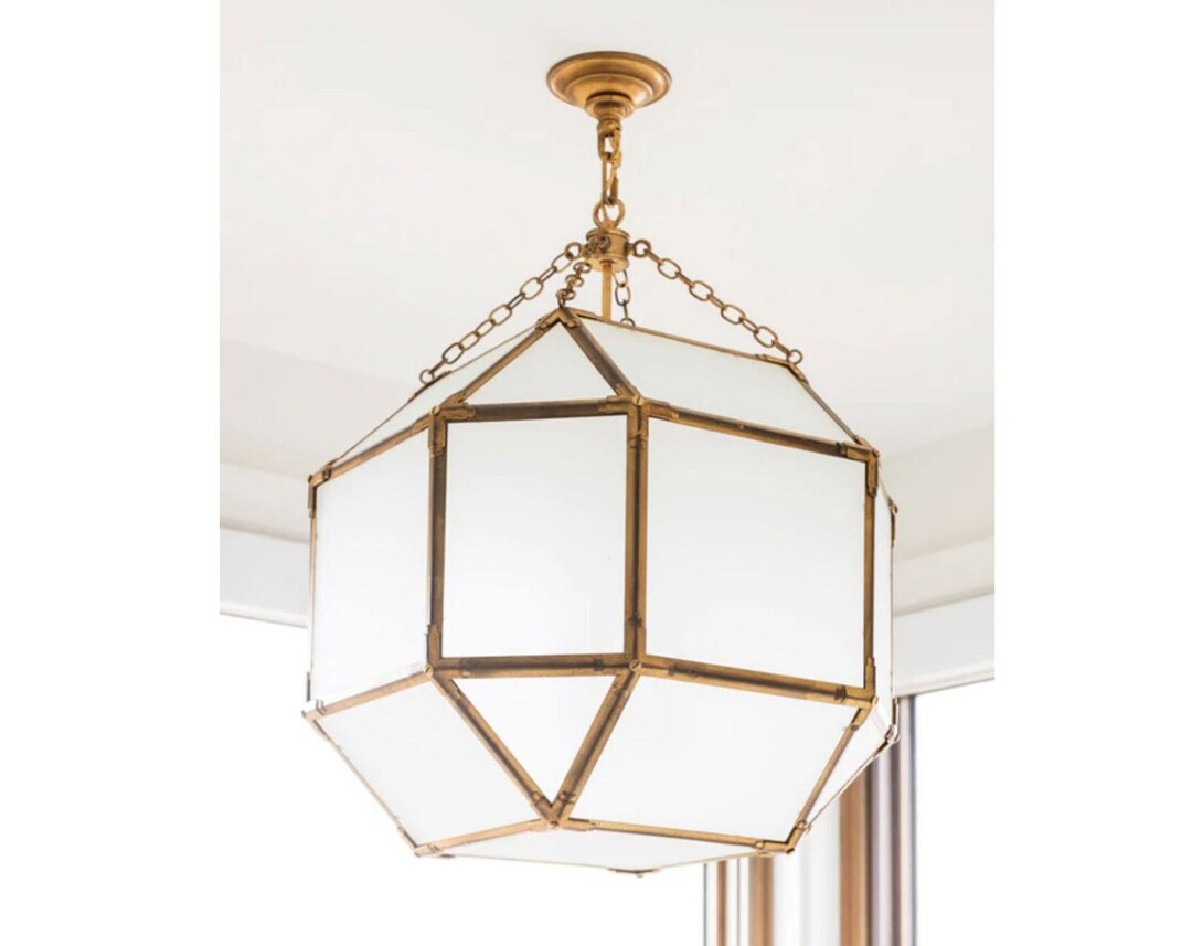 Moroccan Lantern Chandelier Pendant Lightsbrass Moroccan - Etsy | Etsy (US)