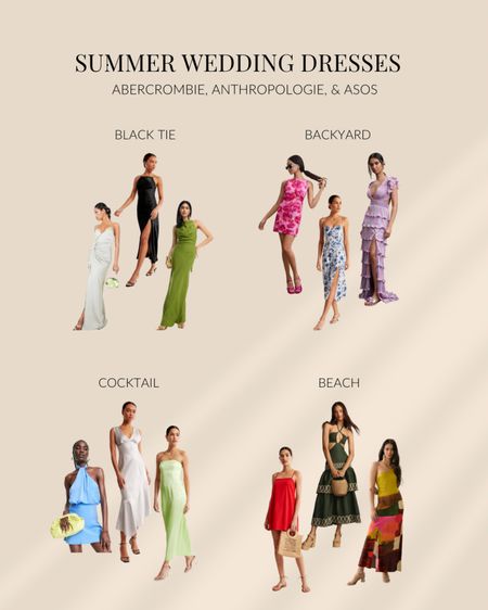 Dresses for Summer Weddings 🤍
All faves from Abercrombie, Anthro and ASOS 

#LTKxAnthro #LTKSeasonal #LTKwedding