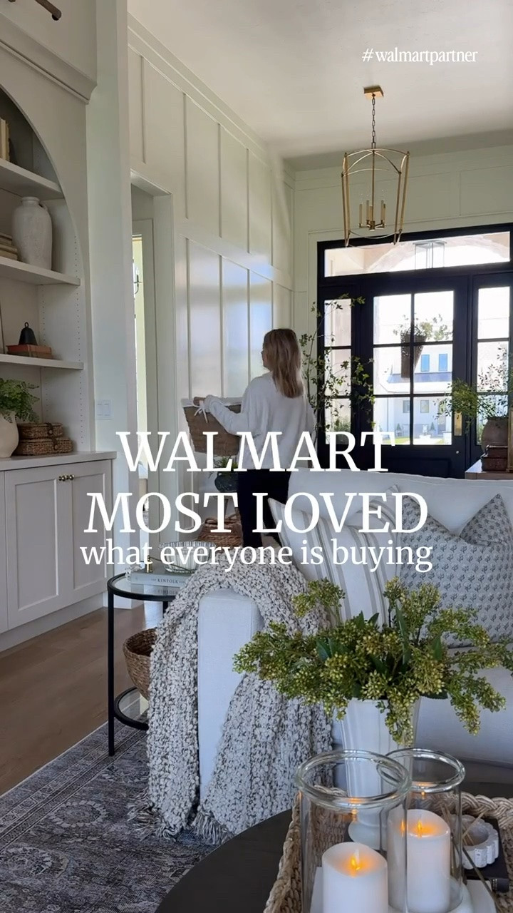 Some of my favorite purchases from Walmart 👏🏻👏🏻 don’t sleep on these - they are selling fast! Designer, cozy & timeless vibes but on a budget 👌🏻

#LTKHome