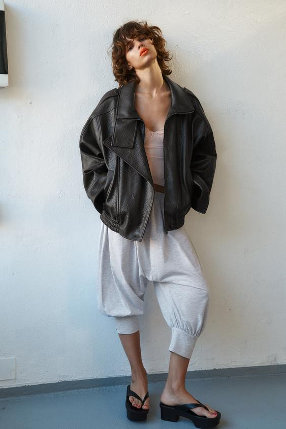 FAUX LEATHER JACKET | Zara Canada