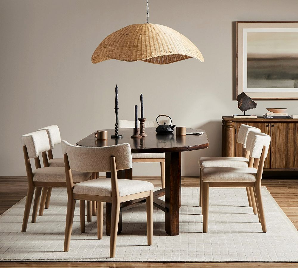 Dorit Oval Dining Table | Pottery Barn (US)