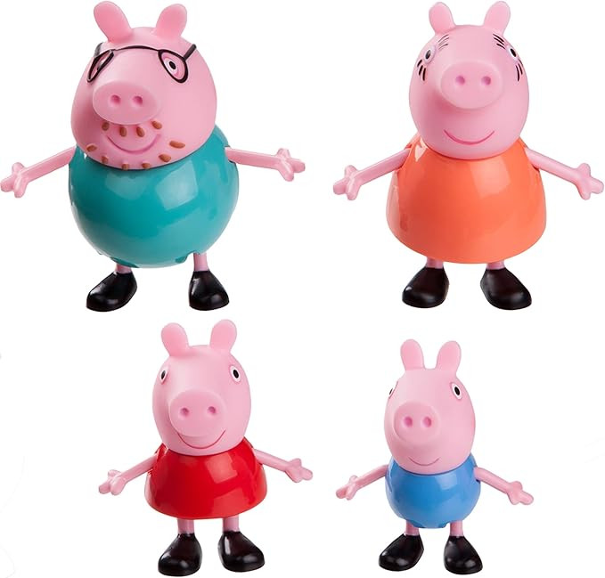 Peppa Pig Family 4-Figure Pack for 2 years | Amazon (US)