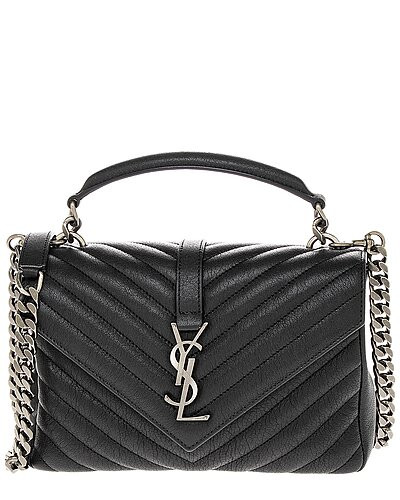 College Medium Leather Shoulder Bag | Gilt & Gilt City