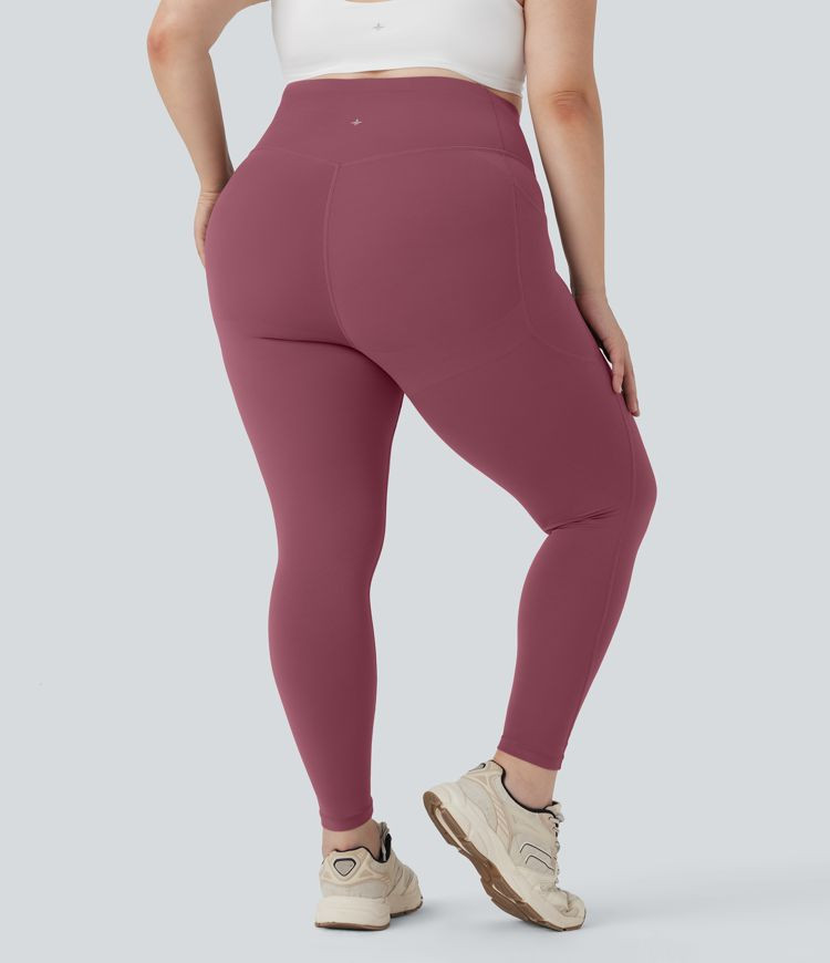 Plus Size Halara UltraSculpt™ High Waisted Butt Lifting Tummy Control Shaping Training Leggings with Pockets | Halara UK