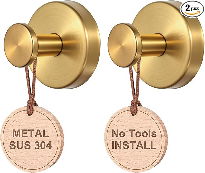 Suction Cup Hooks:Metal Hanger,for Galss Window Door & Tile Wall,Shower Bathroom Towel Holder Han... | Amazon (US)