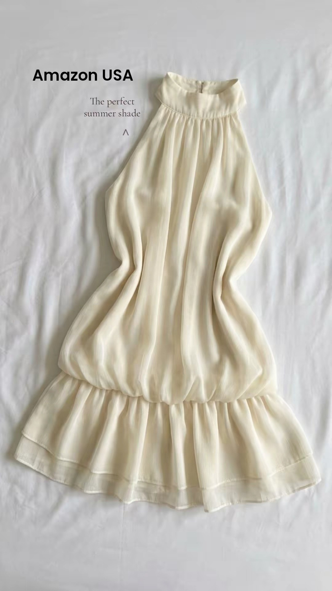 The cutest amazon mini dress 🤍