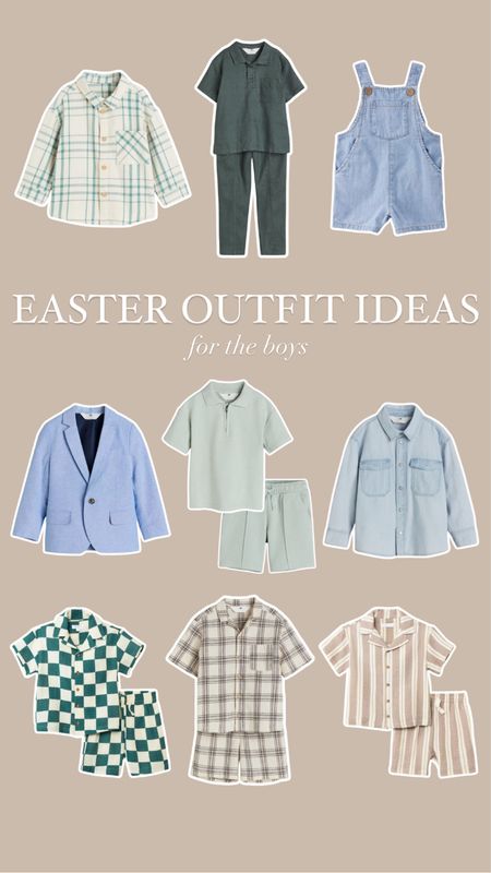 Easter outfit ideas for the boys! So many really cute outfits out at h&m & target right now. 

Dressupbuttercup.com 

#dressupbuttercup 

#LTKstyletip #LTKSpringSale #LTKfindsunder100