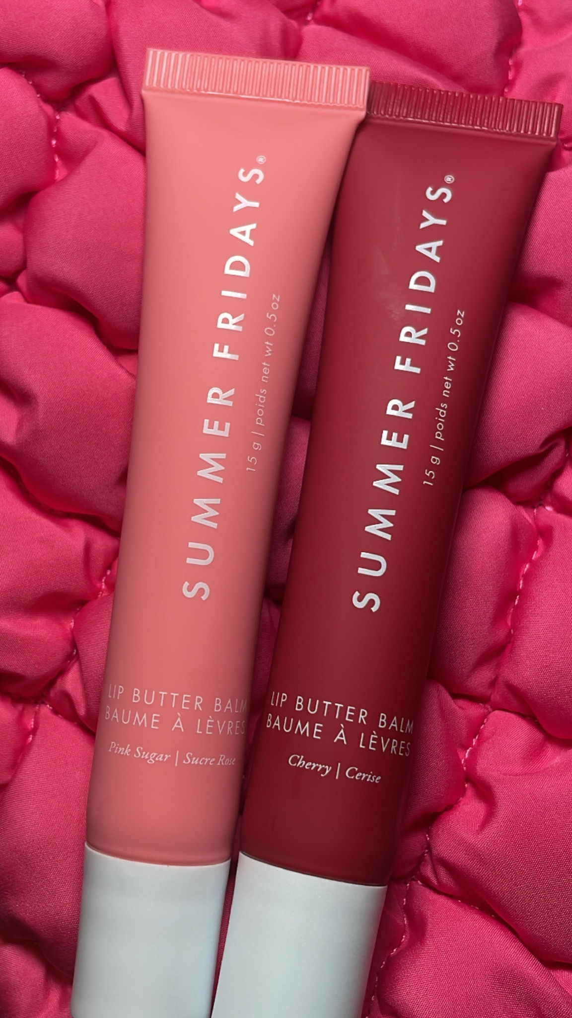 The best tinted lip balms.
The pink sugar smells like vanilla cupcakes & the cherry smells like a cherry air head or cherry dum dum 🥰

#LTKunder100 #LTKbeauty #LTKFind