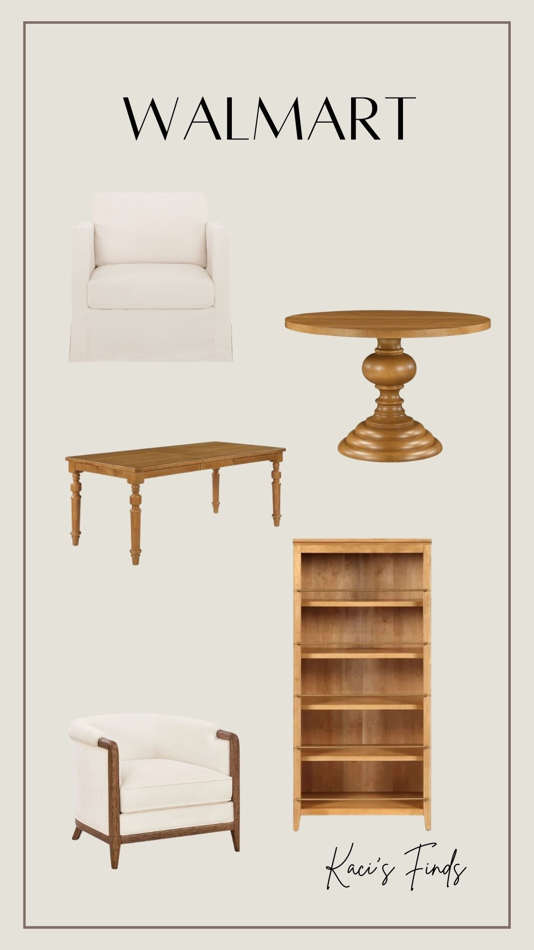 Walmart home finds 🤍🤍🤍

Bookshelf
Dining table
Chair
Shelf

#LTKFindsUnder100 #LTKFindsUnder50 #LTKHome