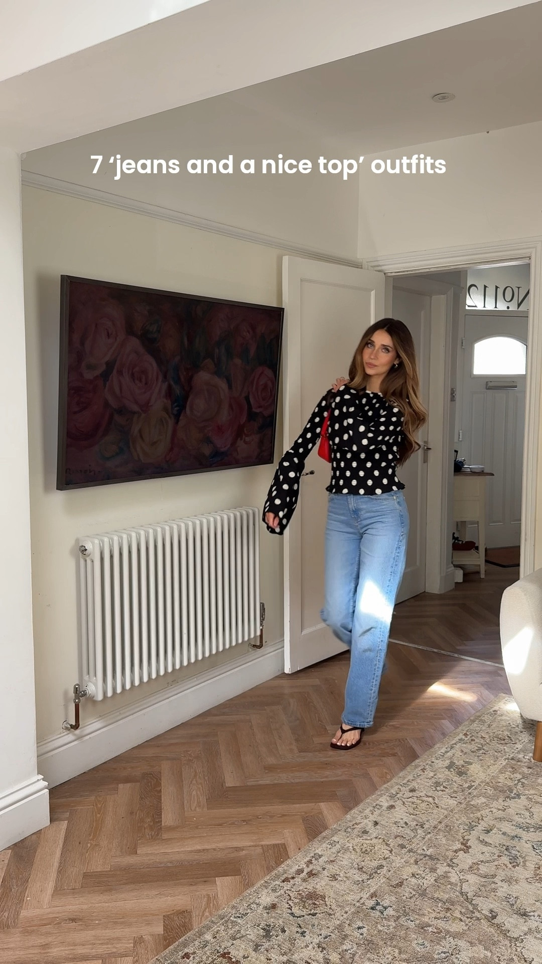 7 jeans and a nice top outfits ✨ 

Polka dot top, tassel top, spring outfit ✨ 

#LTKjeans #LTKuk #LTKdatenight
