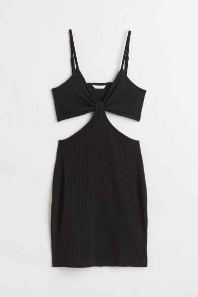 Ribbed cut-out dress | H&M (US + CA)