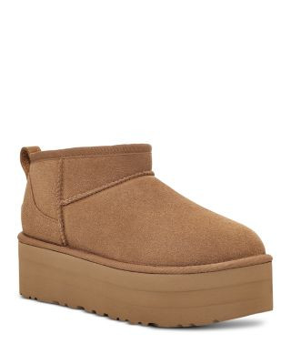 UGG® Women's Classic Ultra Mini Platform Boots  | Bloomingdale's Shoes | Bloomingdale's (US)
