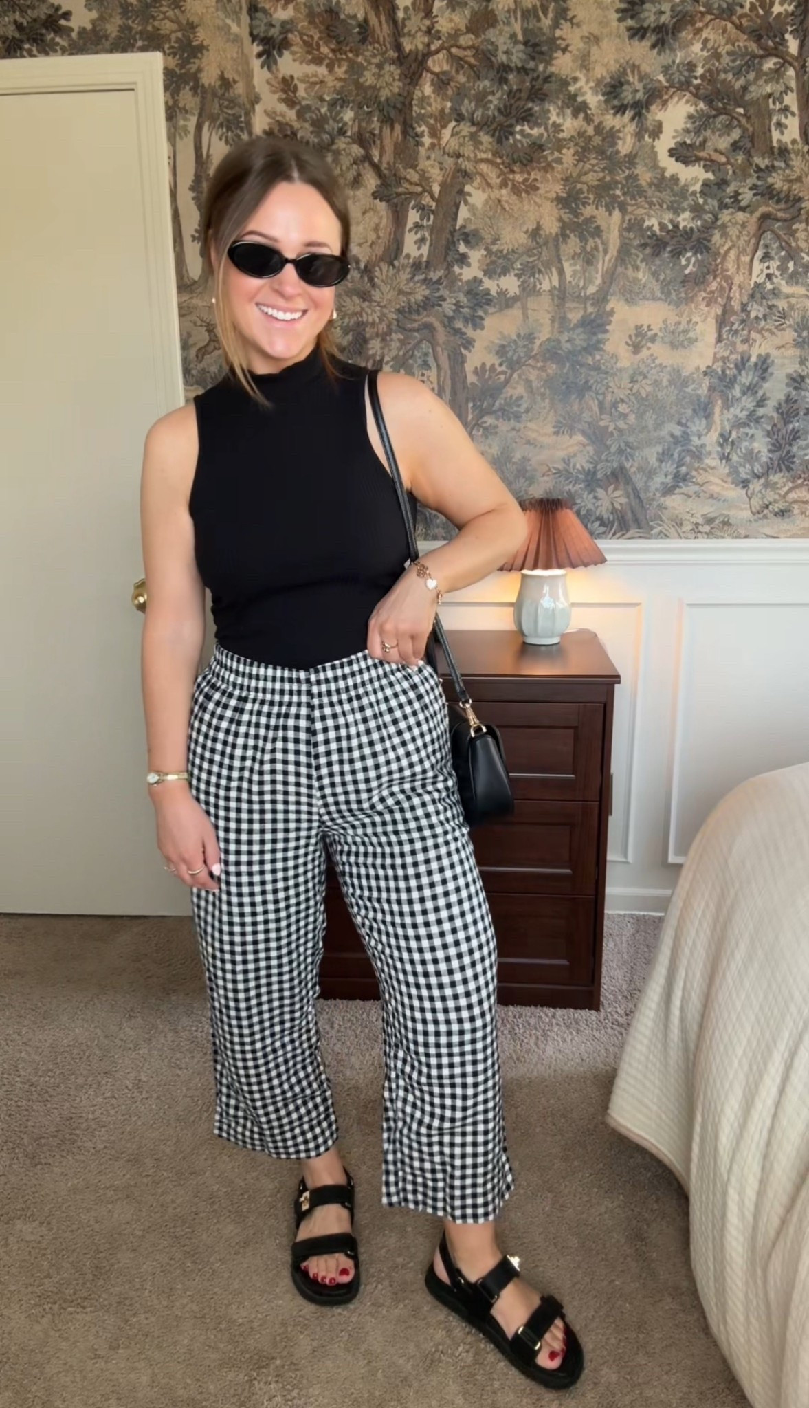 These gingham pants are giving 60s vibes and I’m here for it 🙌🏼 

#LTKSeasonal #LTKootd #LTKSaleAlert