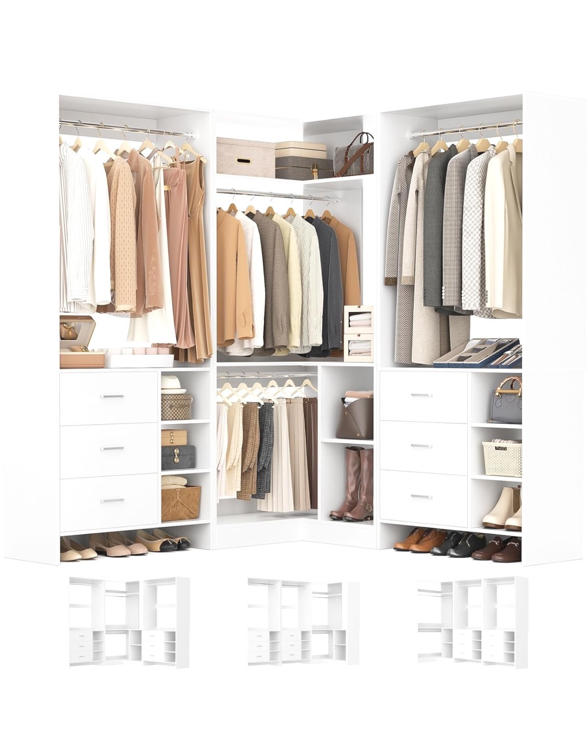 These are the best closet build ins around. Check out all of these, I have them in my
Home. 

#LTKU #LTKgrwm #LTKootd