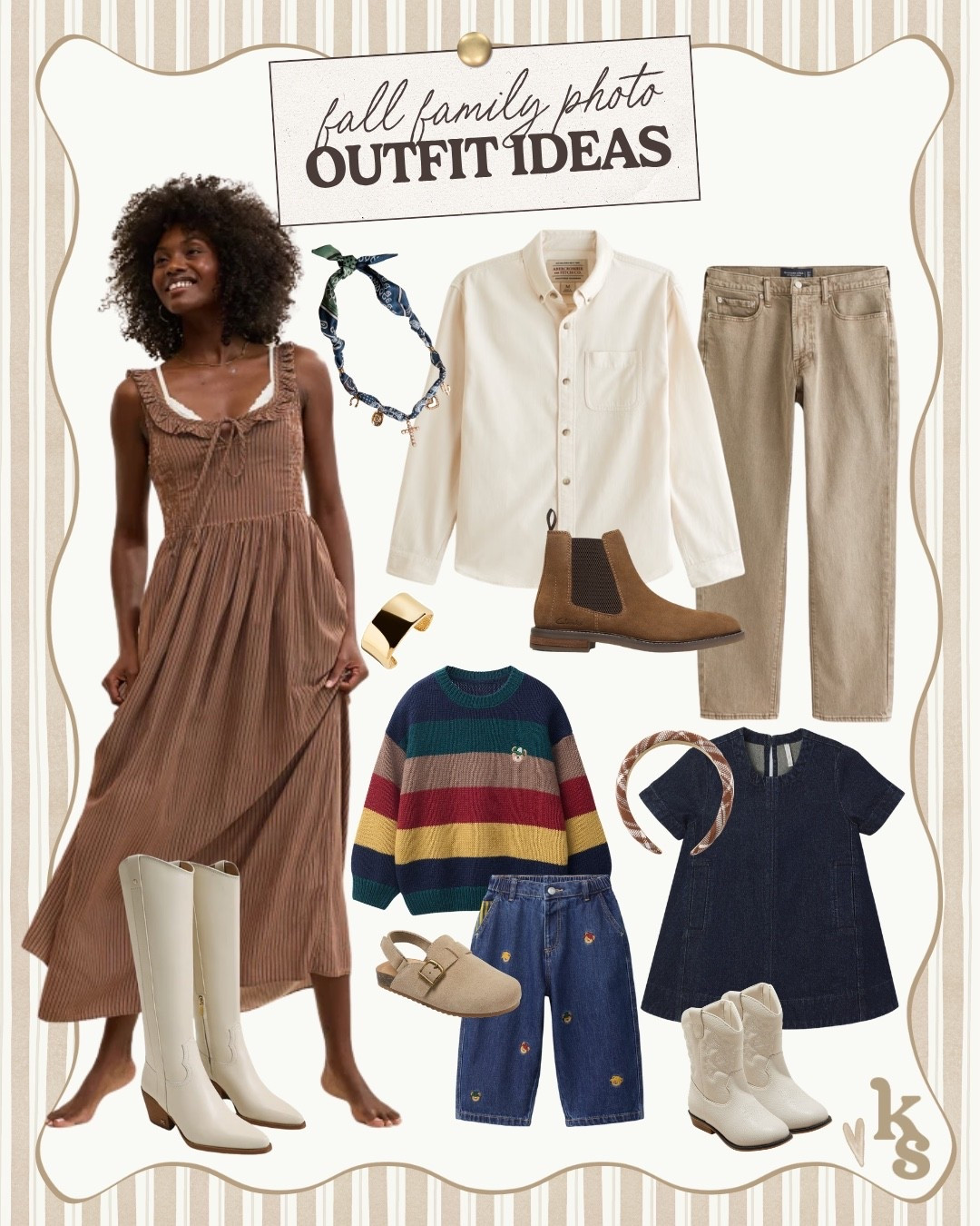 Fall Family Photo Outfit Ideas // BROWN + NAVY EDIT

#LTKKids #LTKootd #LTKSeasonal