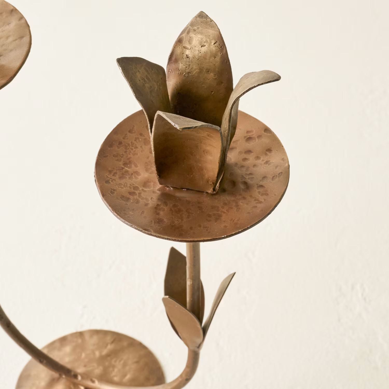 Double Forged Tulip Taper Holder | Magnolia