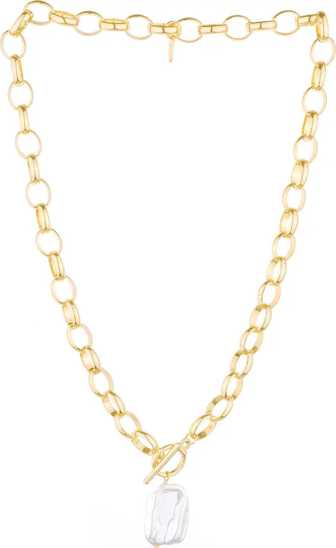 Imitation Pearl Pendant Necklace | Nordstrom