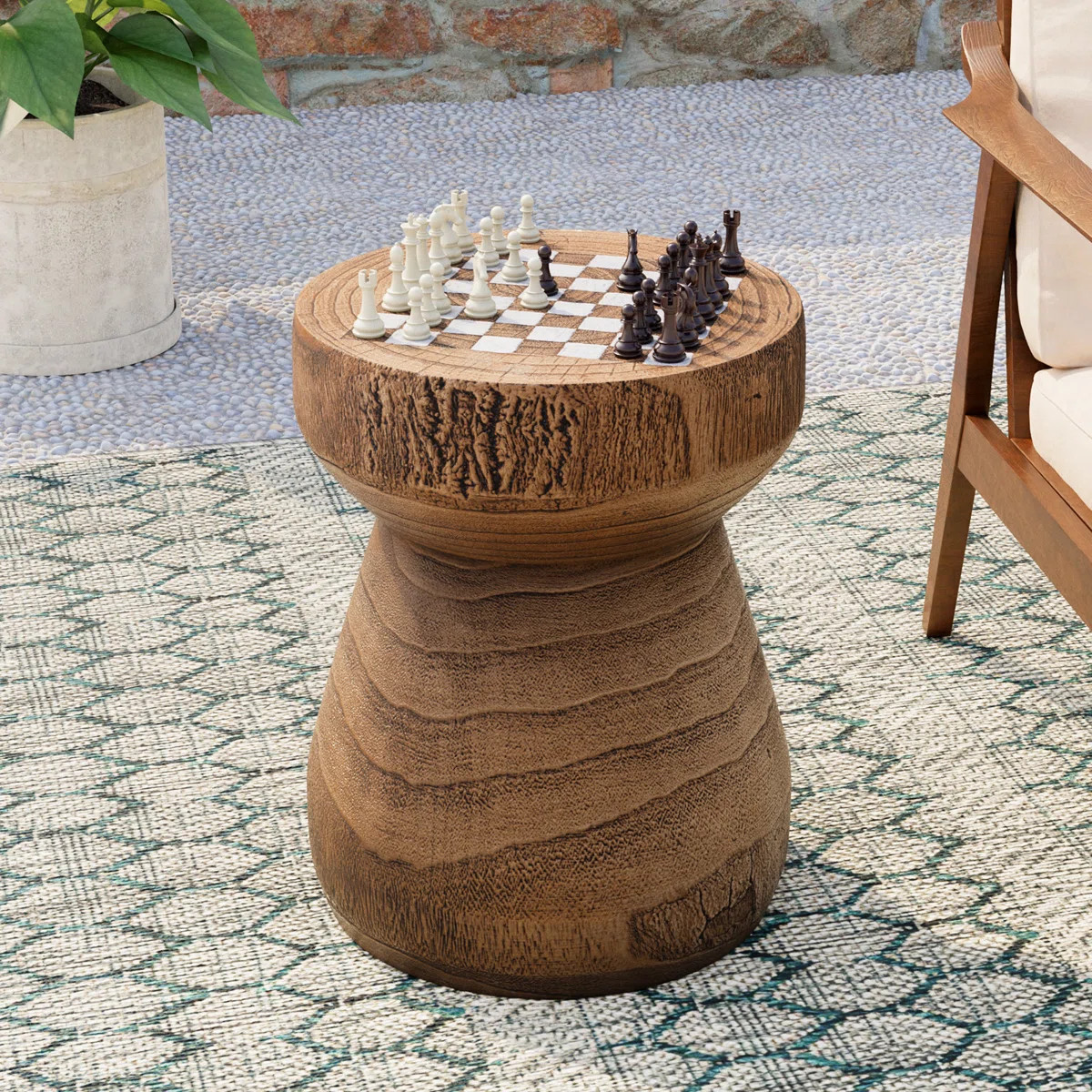 Kanarraville Concrete Outdoor Side Table | Wayfair North America