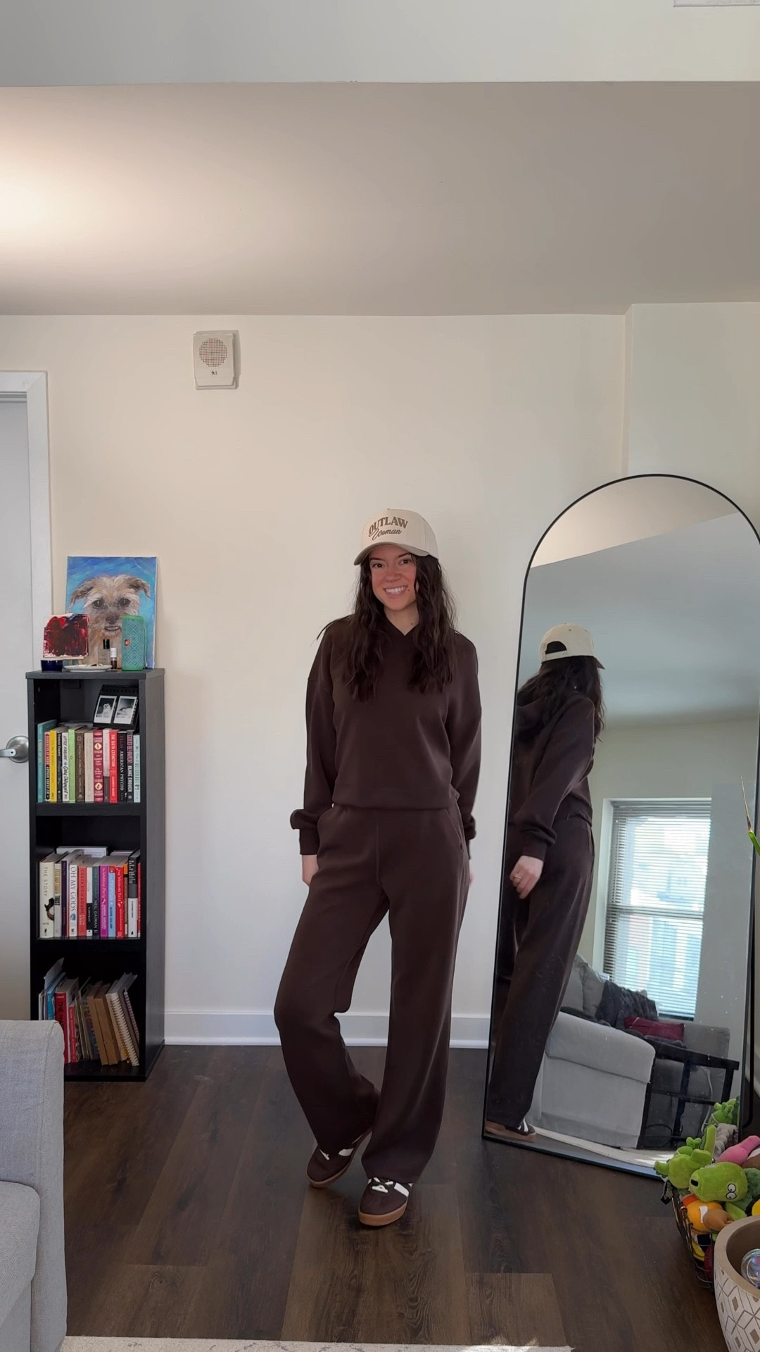 Learn how to style a two-piece chocolate loungewear set for a quick errand run or a productive day at home. I’ve found that layering a floral matching set underneath always makes me feel so much more put-together, even if no one else sees the full athleisure outfit transition. This minimalist street style look is easily completed with a neutral trucker hat for that perfect off-duty aesthetic.
.
.
.

I’m Rachel, and I style outfits through real-life moments—like turning a cozy loungewear set into something that still feels intentional, even on your most low-key days.


how to style loungewear set, chocolate brown loungewear outfit, two piece set outfit ideas, athleisure outfit styling, casual errand outfit, cozy outfit ideas at home, minimalist street style look, off duty model outfit, neutral outfit aesthetic, trucker hat outfit styling, layering loungewear outfit, elevated basics outfit ideas, comfy chic outfits, everyday outfit inspiration, casual chic styling tips

#LTKmorningroutine #LTKgrwm #LTKootd