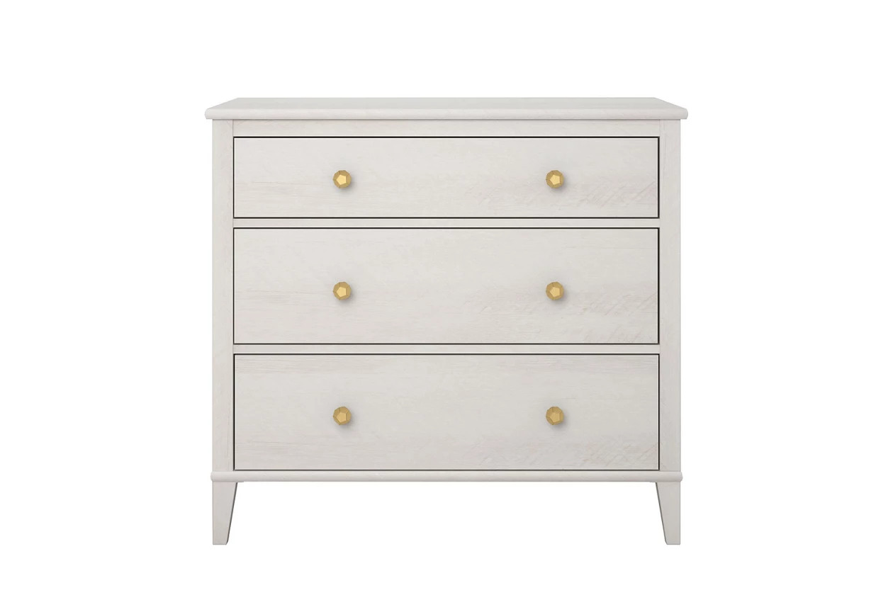 Little Seeds Monarch Hill Poppy Ivory Oak 3 Drawer Dresser | Ashley Homestore