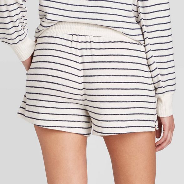 Women's Striped Perfectly Cozy Lounge Pajama Shorts - Stars Above™ | Target