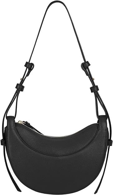 Saddle Bag for Women Shoulder Bag Crescent Purse Trendy Crossbody Bag Hobo Handbag | Amazon (US)