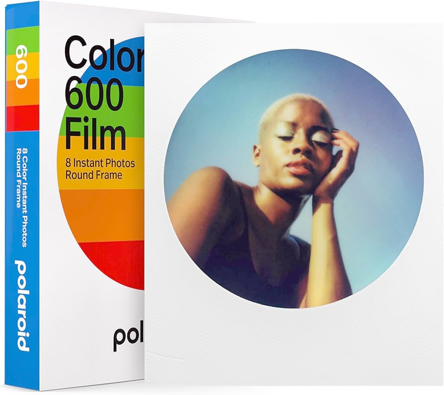 Polaroid Color Film for 600 - Round Frame (6021) | Amazon (US)