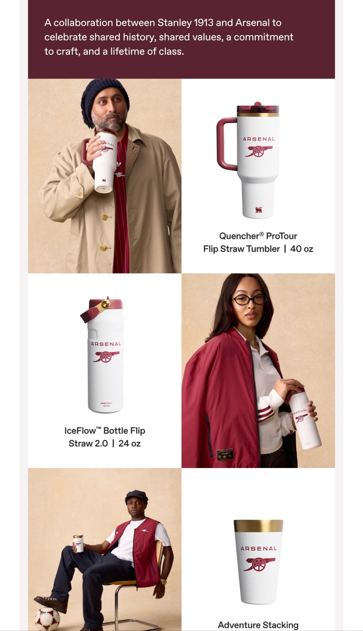 Arsenal fans! Stanley just dropped this collab! 😍

#LTKHoliday #LTKFindsUnder50 #LTKGiftGuide