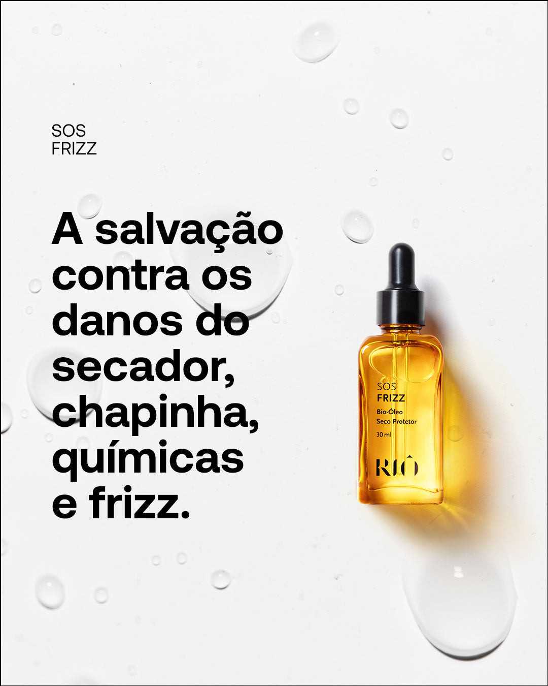 SOS Frizz Bio-Óleo Seco Protetor | Riô Skin Lab (BR)