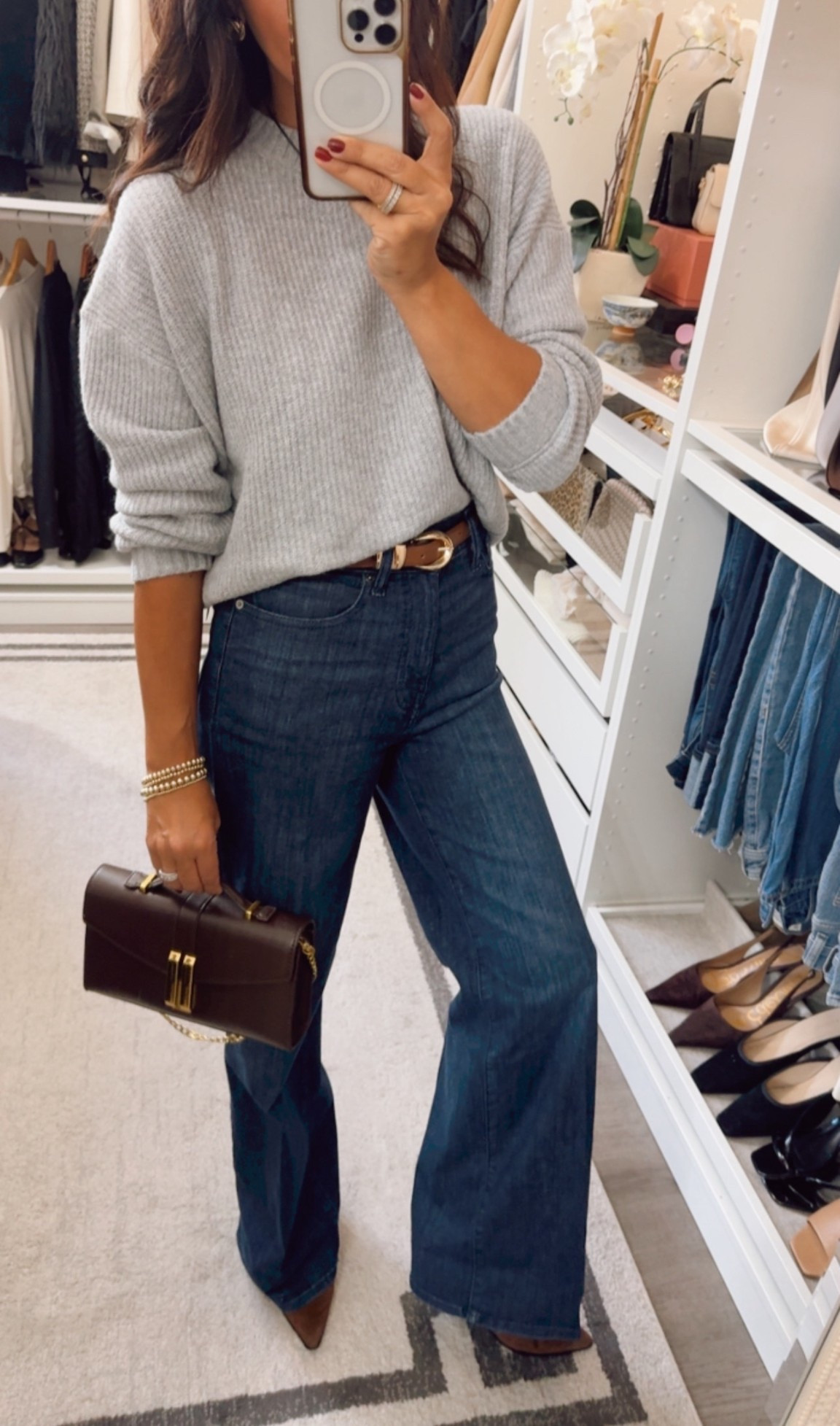 Designer jeans half the price🙌🏽 fit TTS wearing a 26 

#LTKOver40 #LTKFindsUnder100