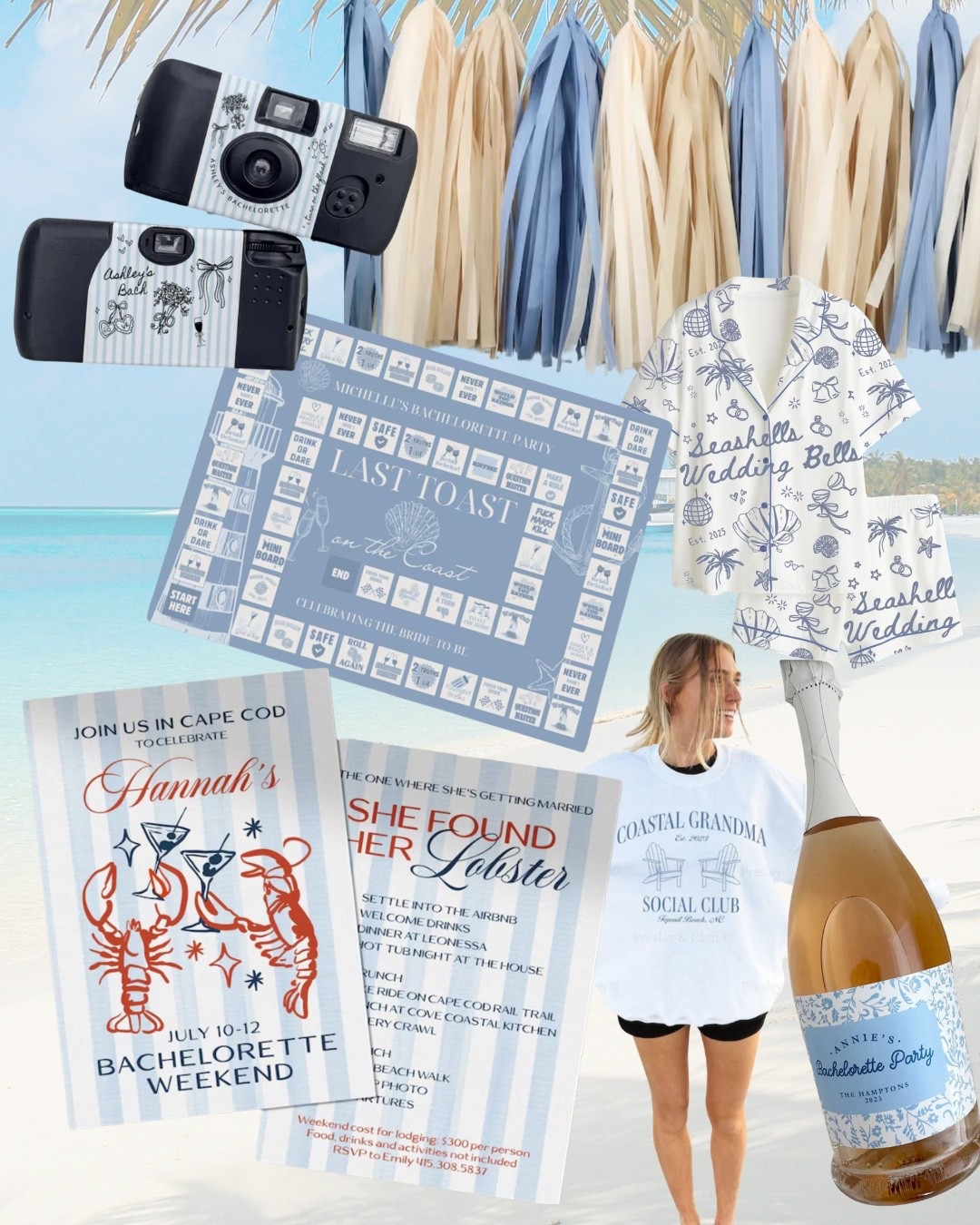 She found her lobster bachelorette party coastal grandma bridal shower theme bachelorette party favors bachelorette party decorations 

#LTKU #LTKTravel #LTKWedding

#LTKTravel #LTKSaleAlert #LTKWedding