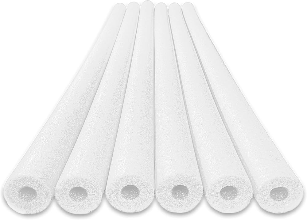 Oodles of Noodles Deluxe Foam Pool Swim Noodles - 6 Pack | Amazon (US)