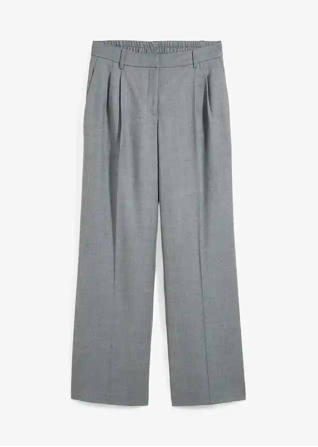 Elegante Bundfaltenhose aus hochwertiger Wollmischung | bonprix | Bonprix DE