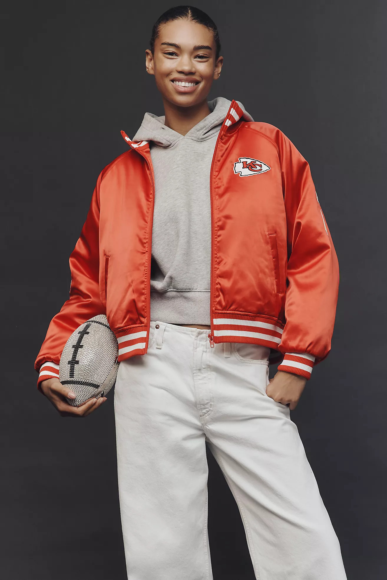 The Wild Collective x Anthropologie NFL Bomber Jacket | Anthropologie (US)