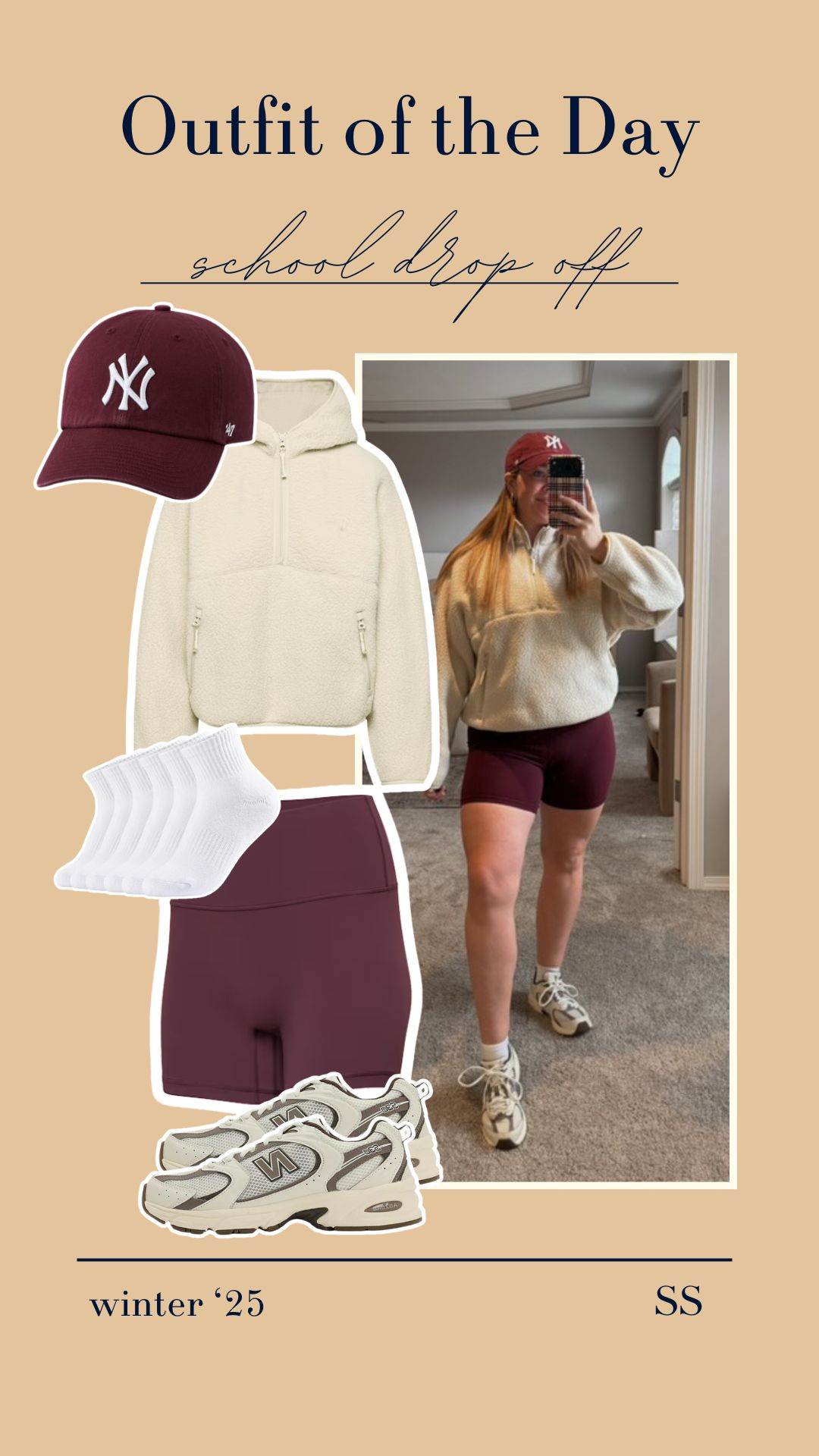 Midsize School Drop Off Outfit ❄️☁️ Size 10/12 | M/L | 5'3" 

 #LTKootd #LTKmomlife #LTKMidsize