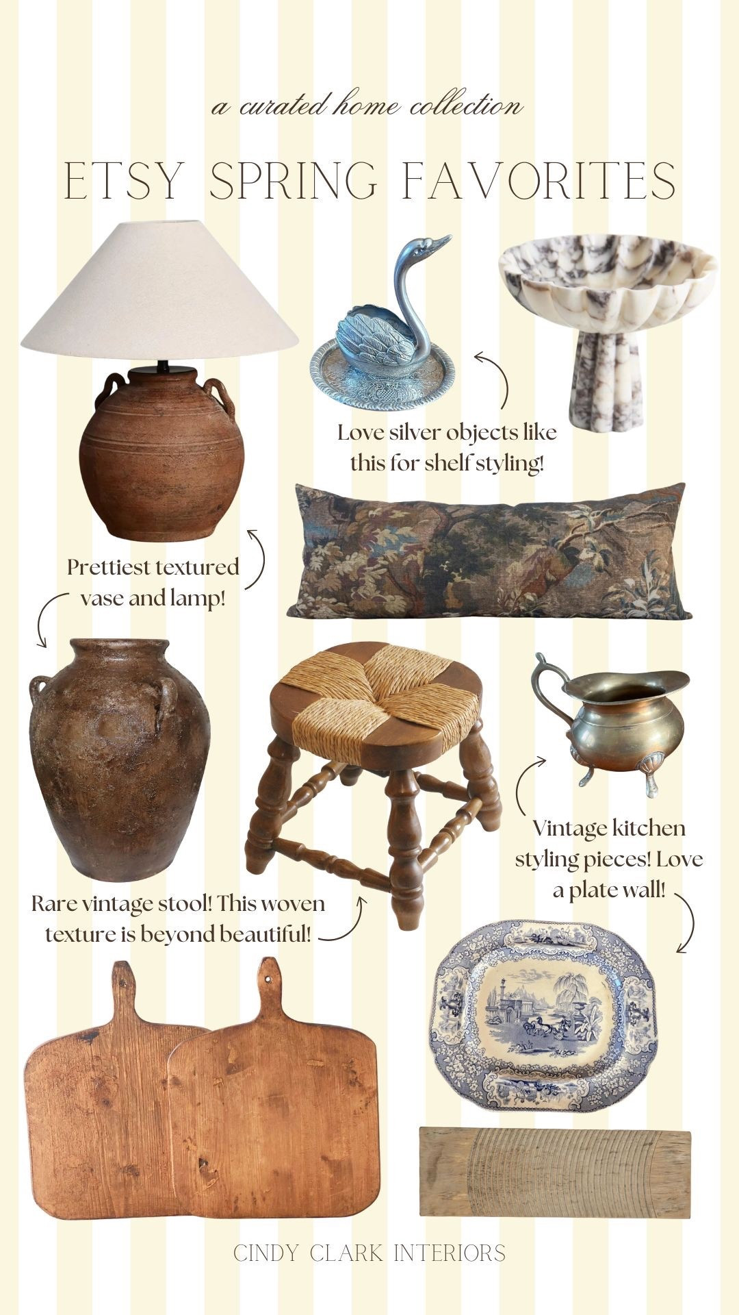 I love incorporating rare or vintage finds into our home! It creates a warm balance amongst old and new. Etsy is always a go to for me when looking for unique pieces. 

#LTKHome