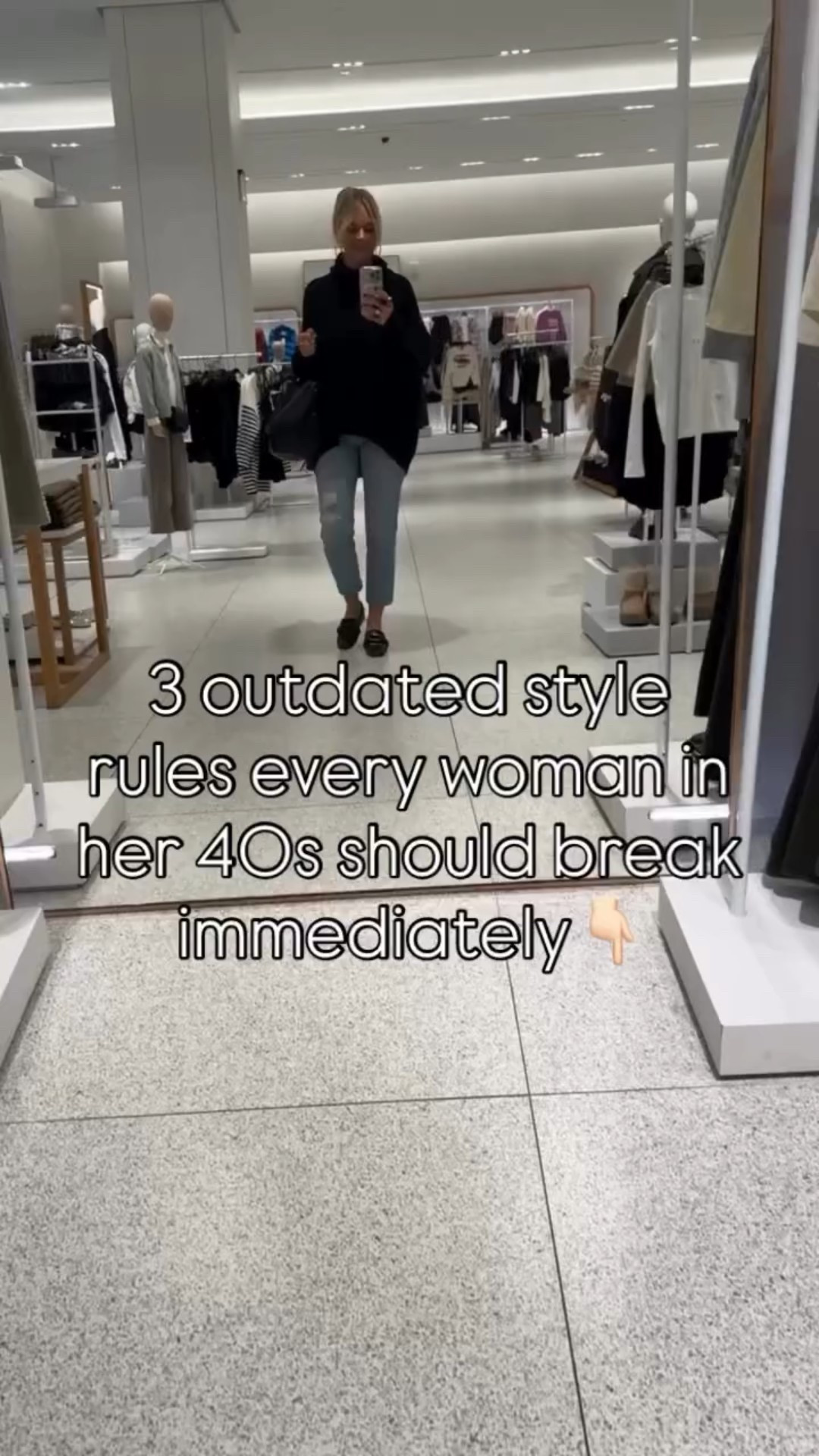 It’s 2026. Can we please stop following these style “rules”? 🙅‍♀️ 
Here are 3 that every woman in her 40s should definitely break: 

1️⃣ “You can’t mix black and navy.” – This combo is so chic when done right — think navy blazer + black pants = instant polish. 
2️⃣ “You can’t wear white after Labor Day.” – White denim, cream sweaters, and ivory coats are fall/winter staples. Trust us, they look expensive. 
3️⃣ “Gold and silver don’t go together.” – Mixed metals make your accessories look effortless, not overthought. It’s the ultimate modern move. 

It’s time to wear what works for you — not what someone said was “appropriate” years ago. ✨ 

Need help refreshing your wardrobe and finding your modern style? Book a Personal Styling Session — link in bio.