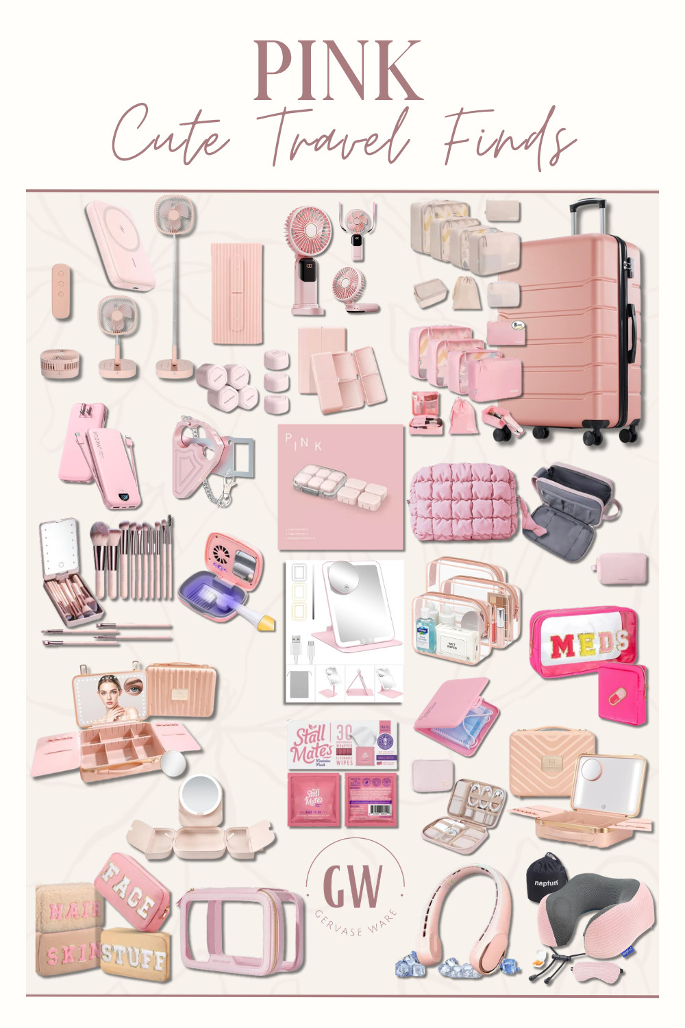 Pink travel finds that are as cute as they are practical 💕✈️ From carry-on essentials to must-have accessories, these picks make traveling in style easy 

 #LTKxMadewell #LTKootd #LTKvlog