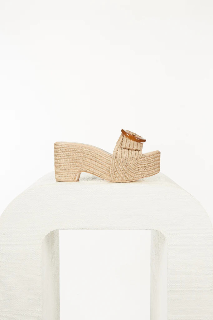 CLEIA PLATFORM - NATURAL ESPADRILLE | Cult Gaia - US
