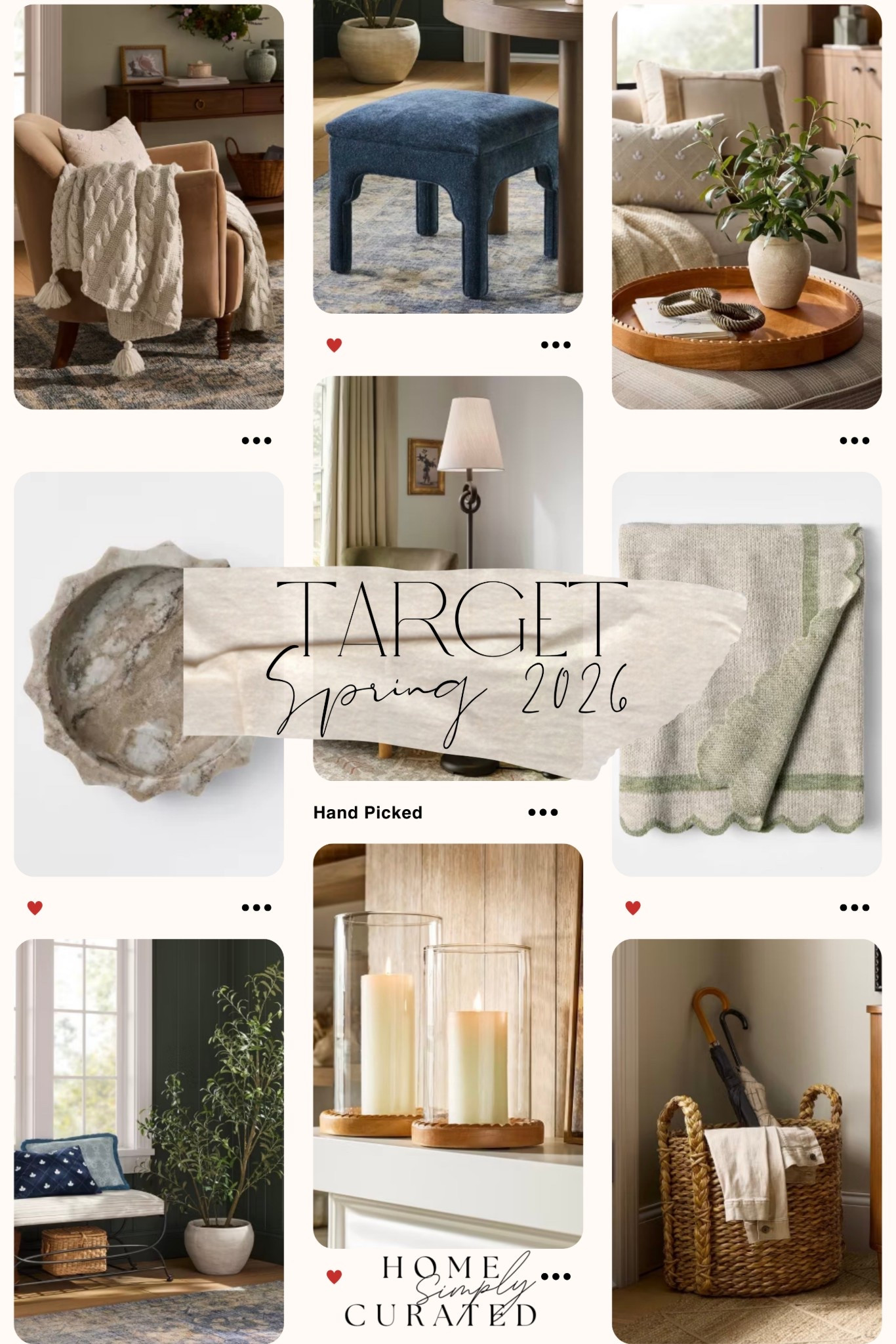 My picks from Target’s new spring 2026 collection from Studio McGee!

Target home decor, home accessories, spring home 

#LTKHome #LTKSeasonal