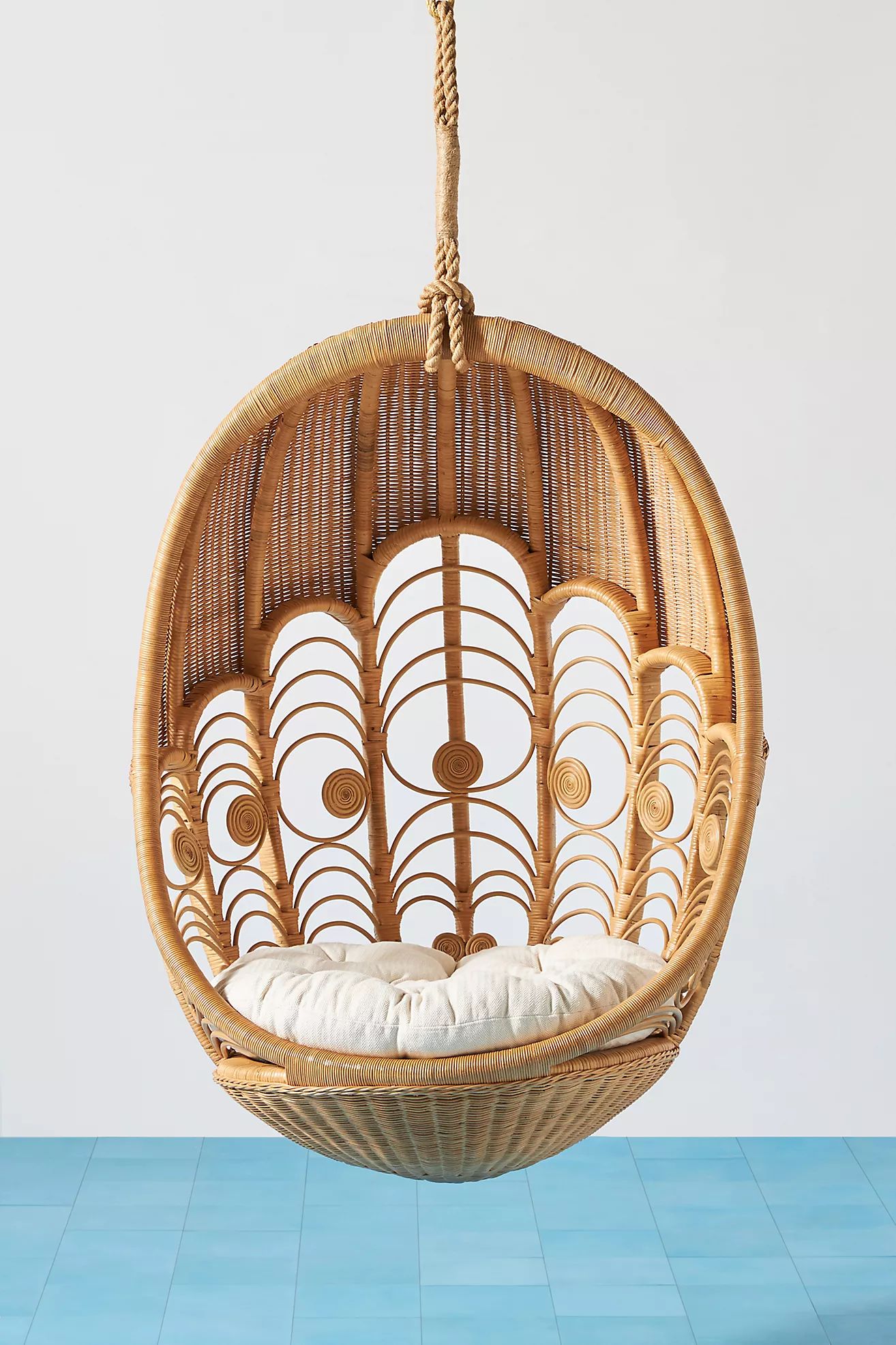 Peacock Indoor/Outdoor Hanging Chair | Anthropologie (US)