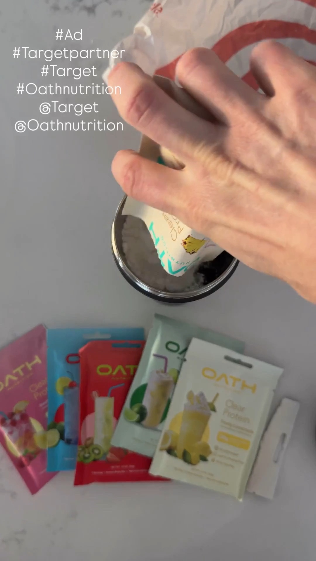 #AD Partnering with @Target and @OathNutrition to kick off the new year right, and honestly… choosing a favorite flavor feels like choosing a favorite child. Impossible.

I’m testing all the flavors, showing you how I use them every day, and why this clear protein has become one of my easiest wellness habits to stay consistent with.

If you’re ready to simplify your nutrition, get your protein in, and make hitting your goals feel way less overwhelming, this is it.

I’ve linked all of my favorite Oath Nutrition flavors in my LTK Shop so you can shop them directly at Target.

@shop.LTK #liketkit https://liketk.it/5LBgW

#TargetPartner #Target #OathNutrition #LTKFit #NewYearNewGoals

#LTKActive