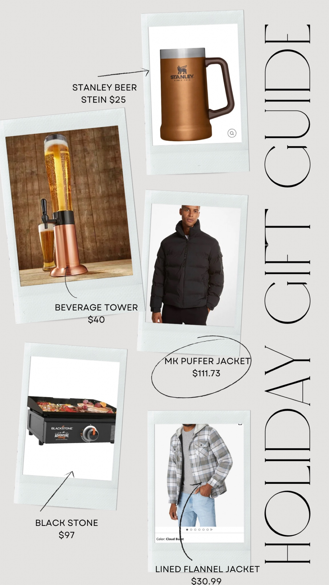 Gifts for him 🎁 #GiftGuide #GiftIdeas #GiftsForHim #MensGifts 

#LTKHoliday #LTKGiftGuide #LTKmens
