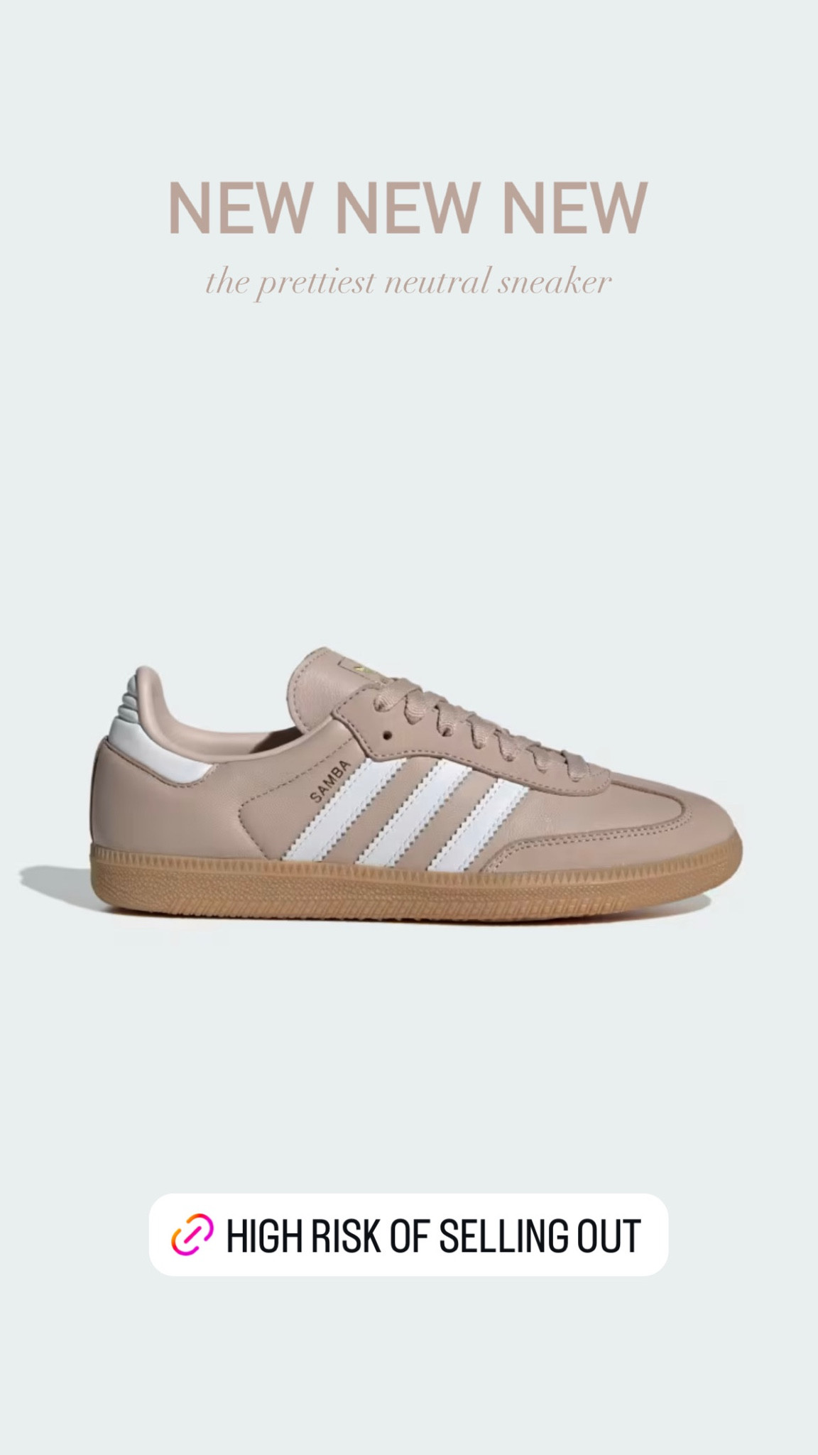 Restock alert 🤎 You sold these Sambas out! The prettiest neutral sneaker. I found it in stock for you at regular price. Grab it before it sells out. I size half a size down in my Samba. 

Adidas Samba, Adidas sneakers, fall shoes, neutral sneakers, beige sneakers, fall outfits, The Stylizt 




#LTKStyleTip #LTKShoeCrush #LTKFindsUnder100